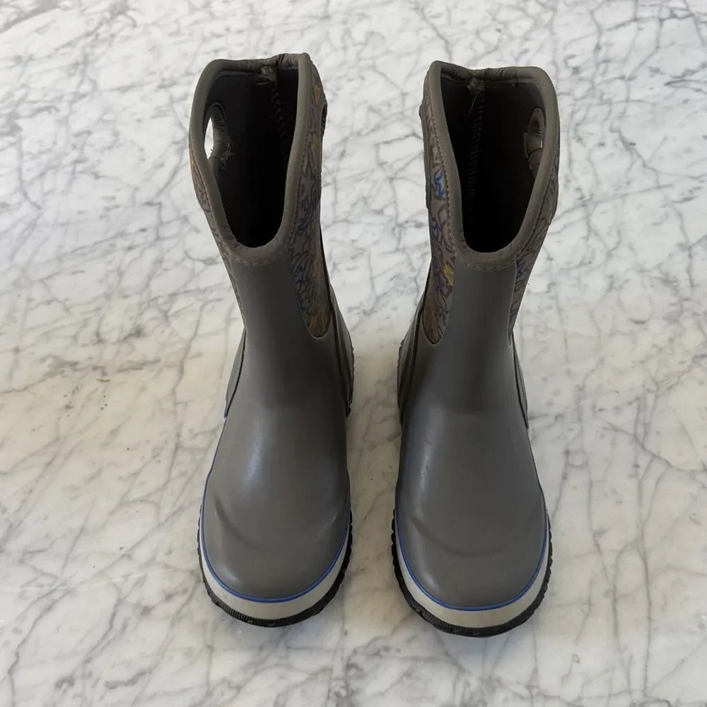 Bogs Slushie Night Boots Waterproof insulated STARS Kids' Sz 3 Season Boots